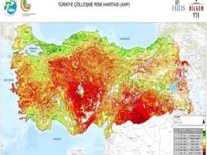 Türkiye'nin çölleşme risk haritası oluşturuldu