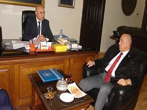 Mustafa Ilıcalı, Ali Korkut'u ziyaret etti 