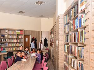Vedat Aydın kütüphanesi'ne, öğrenciler ve okurlardan yoğun ilgi