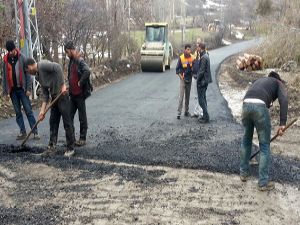 Büyükşehir, Olur'a 2 bin 447 ton asfalt döktü