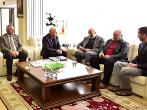 Gazeteci Yazar Dilipak, Başkan Sekmen'i ziyaret etti
