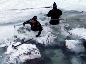 Buz tutan Çoruh'ta 11 yaşındaki Atakan kayboldu