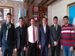 Erzurum Gençlik Meclisi, İl Milli Eğitim Müdürü'nü ziyaret etti