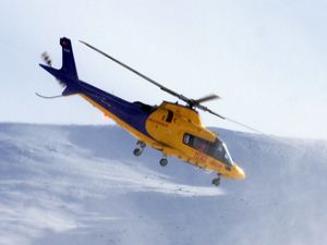 Erzurum'da helikopterler hastalar için havalandı