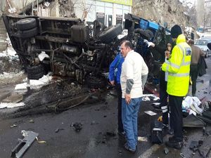 Tortum'da feci kaza: 3 ölü 2 yaralı