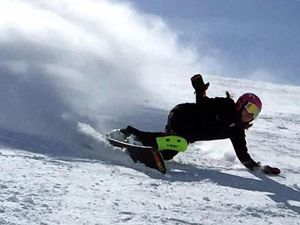 Snowboardçu Elif Kübra, spor tarihine geçti