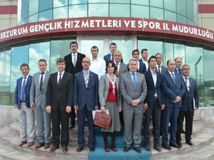 GHSİM'de ilçe müdürleri ile spor zirvesi