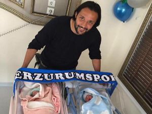 Kaptan Mehmet'in ikiz sevinci