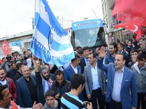 Başkan Sertoğlu, şampiyon BB Erzurumspor'u ağırladı