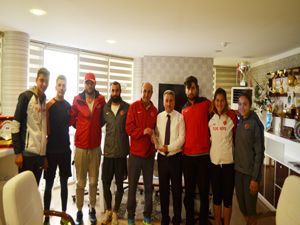 Atletizm milli takımından GHSİM'e ziyaret