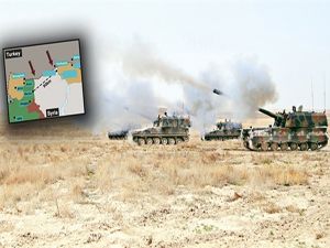 Tank ve topların namluları PKK/PYD'ye çevrildi