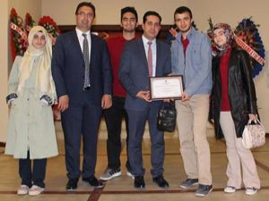 Özel Bilge Koleji Kimya Zümre Başkanın gurur günü