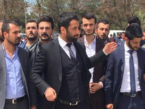 Atatürk Üniversitesi'nde teröre tepki yürüyüşü