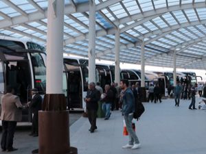 Büyükşehir otobüs terminali yenilendi