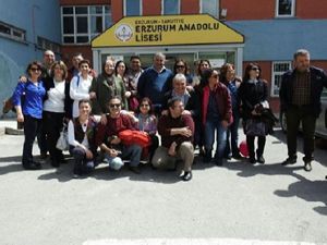 Erzurum Anadolu Lisesi mezunları 25'inci kez buluştu