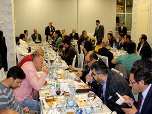 Atatürk Üniversitesi'nden gazetecilere iftar yemeği...