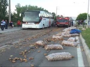 Ankara'da otobüslere pompalı tüfekle ateş açıldı! Yaralılar var