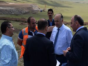 Vali Azizoğlu, 2. OSB altyapı çalışmalarını denetledi