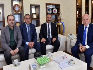 Türkiye adalet akademisi başkanı Akçil'den Sekmen'e ziyaret