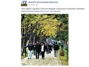 'Sonbahar' fotoğrafı mezun öğrencilerin Erzurum özlemine tercüman oldu