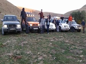 Erzurum'da Offroadçılar yeni sezonu açtı