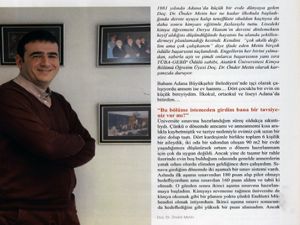 Doç. Dr. Önder Metin, GÜNCE Dergisi'ne konuk oldu