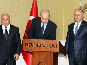 Başbakan Yardımcısı Kurtulmuş Erzurum'da