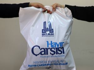 Hayır Çarşısı'ndan öğrencilere kışlık giysi yardımı