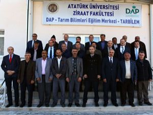 Atatürk Üniversitesi'nden Bölge Çiftçilerine Yönelik Eğitim Programı