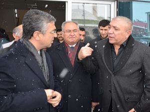 MHP Milletvekili Aydın'dan Çat Belediyesi'ne ziyaret