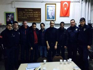 AK Parti Palandöken Teşkilatı'ndan polise ziyaret