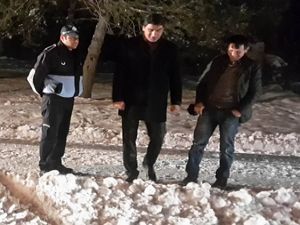 Başkan Polat, karla mücadele çalışmalarını denetledi