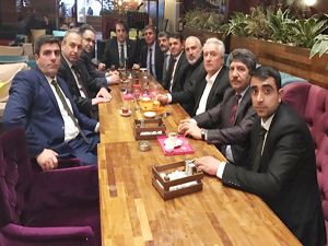 Aydemir, Ankara'da başkanlarla ilçeleri değerlendirdi