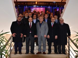 AK Partili vekilden CHP'li başkana ziyaret