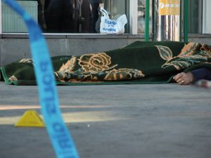 Erzurum'daki cinayet güvenlik kamerasına an be an yansıdı 