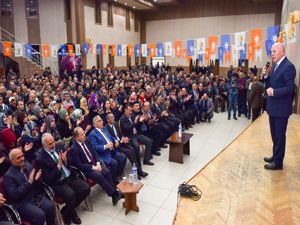 Bakan Akdağ ve Başkan Sekmen referandum turunda