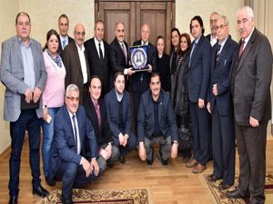 Erzurum Kent Konseyi'nden Başkan Sekmen'e ziyaret