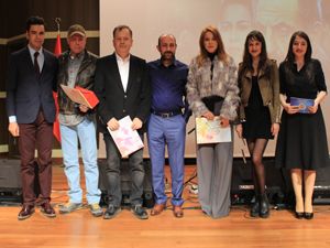Kar Film Festivali, 'Ankara Yazı Veda Mektubu' film ekibini ağırladı