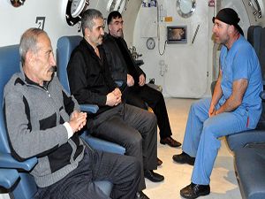 Erzurum'da oksijen tedavisiyle hayata döndüler