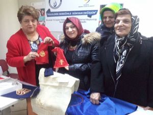 AK Parti Kadın Kolları yönetiminden Er Kadın'a ziyaret