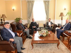 Başbakan başdanışmanı Şen'den Vali Azizoğlu'na ziyaret