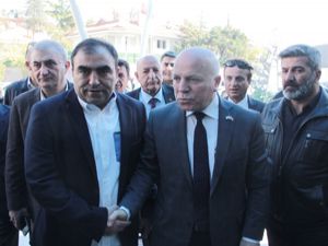 Başkan Sekmen'den, İbrahim Erkal'a ziyaret