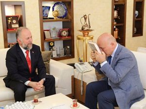 Erzurum İl Müftüsü Sula, Başkan Sekmen'i ziyaret etti
