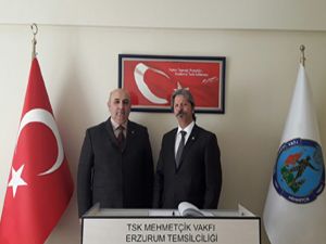 Erzurum TESUD'dan Mehmetçik Vakfı'na ziyaret