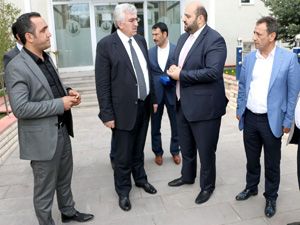 AK Parti İl Başkanı Öz'den Başkan Orhan'a teşekkür ziyareti