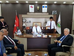 Başkan Öz, Pasinler, Horasan, Köprüköy ve Narman'ı ziyaret etti