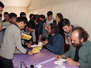 Erzurumlu gençler yazarlarla buluşuyor