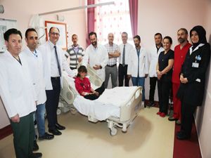 Fatmanur'a BEAH'da açık kalp ameliyatı