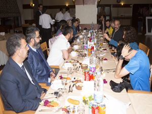 Rektör Çomaklı'dan Erzurum basınına iftar yemeği