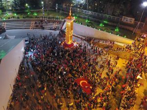 Şehitler Abidesi Erzurum'da açıldı